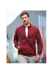 WITT Sweatjacke CATAMARAN Gr. 64/66, rot (bordeaux) Herren Sweatjacken