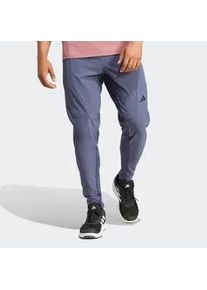 Sporthose Adidas PERFORMANCE "D4T HYBRID PANT" Gr. XXXL, N-Gr, blau (shadow navy) Herren Hosen