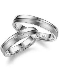 Verlobungsring MARRYA "Titan Ringe Trauringe Eheringe Partnerringe" Fingerringe Gr. 70, Titan, silberfarben (herren ring, silber) Damen