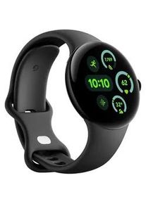 Smartwatch Google "Pixel Watch 3 41mm LTE" Smartwatches Gr. 4G (LTE)-3G (UMTS), schwarz (obsidian)