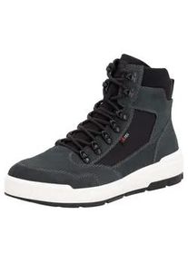 Winterboots Rieker EVOLUTION Gr. 42, grau (grau, schwarz) Herren Schuhe Outdoorboots, Stiefelette, Schnürboots mit TEX-Membran