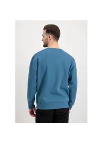 Sweater Alpha Industries "Alpha Industries Men - Sweatshirts Basic Small Logo" Gr. XS, blau (vintage marine) Herren Sweatshirts