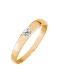 Fingerring Lady Fingerringe Gr. 17, Metall-Gold, goldfarben (gelbgold 375) Damen