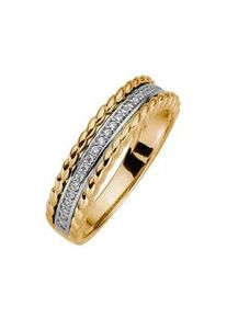 Fingerring Lady Fingerringe Gr. 16, Metall-Gold, goldfarben (gelbgold 375) Damen