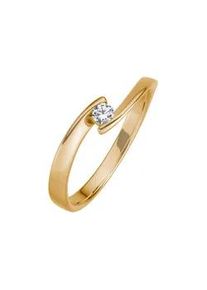 Fingerring Lady Fingerringe Gr. 18, Metall-Gold, goldfarben (gelbgold 375) Damen