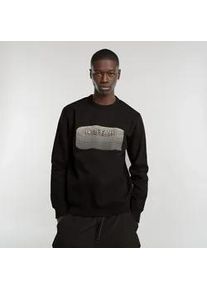 G-Star Raw Sweatshirt G-STAR "Stacked Old Skool Logo R" Gr. XXL, schwarz (dk schwarz) Herren Sweatshirts