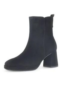 Stiefelette Gabor Gr. 37, schwarz Damen Schuhe Blockabsatz, Ankleboots mit praktischem Innenreißverschluss