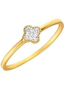 Fingerring Lady Fingerringe Gr. 20, Metall-Gold, goldfarben (gelbgold 585) Damen