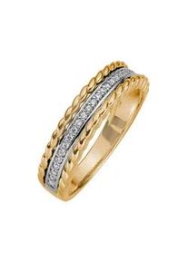 Fingerring Lady Fingerringe Gr. 20, Metall-Gold, goldfarben (gelbgold 585) Damen