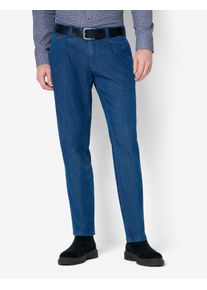 Eurex By Brax Herren Bundfaltenhose Style FRED, denim blau, Gr. 335U