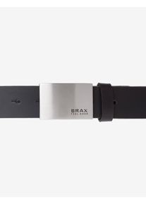 Brax Herren Ledergürtel Style HERRENGÜRTEL black, schwarz, Gr. 105