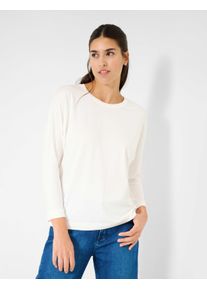 Brax Damen Shirt Style CHARLENE offwhite, cremeweiß, Gr. 44