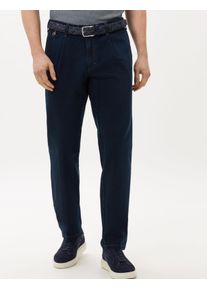 Eurex By Brax Herren Bundfaltenhose Style FRED 321, denim dunkelblau, Gr. 51