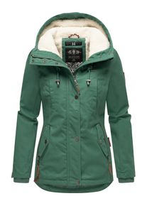Marikoo Damen Winterjacke "Bikoo", grau, modisch, Gr. L, Oberstoff: 100% Baumwolle, Futter: 100% Polyester, Wattierung: 100% Polyester, Ärmelfutter:
