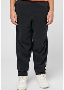 Jack Wolfskin Kinder Fleecehose "SMILEYWORLD PANTS Y", schwarz, Gr. 164, Hauptmaterial: 100% Polyester (recycled), Hosen