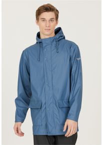 WEATHER REPORT Herren Regenjacke "Torsten", blau, casual, Gr. XXL, unifarben, 100% Polyester, Jacken, mit verschweißten Nähten