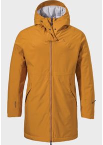 Schöffel SCHÖFFEL Damen Parka "Urban Ins Parka Style Crivat WMS", gelb, modisch, Gr. 36, Oberstoff : 100% Polyester (Membran: Polyurethan) Futter : 100%