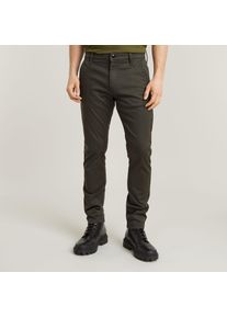 G-Star Raw G-STAR Herren Chinohose "Skinny Chino 3.0", grau, casual, Gr. 31, unifarben, Web, Obermaterial: 97% Baumwolle, 3% Elasthan, Hosen