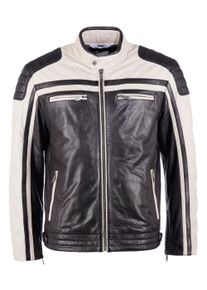 JCC Herren Lederjacke "3102170", beige, Gr. 50, Obermaterial: 100% Leder, Lamm / Lining 50% Polyester / 50% Baumwolle / Ärmelfutter: 100% Polyester,
