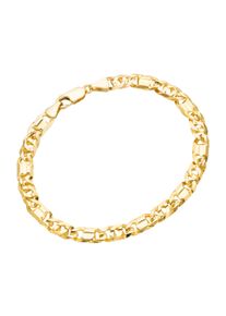 Firetti Damen Goldarmband "Schmuck Geschenk Gold 585, Rebhuhnaugen-Kette, ca. 5,7 mm breit", 19, Gelbgold 585, gold, Gelbgold 585, Armbänder