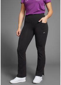 FAYN SPORTS Damen Funktionsleggings "Jazzpants", schwarz, sportlich, Gr. 21, Jersey, Obermaterial: 90% Baumwolle, 10% Elasthan, Hosen