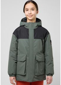 Jack Wolfskin Kinder Funktionsparka "TEEN 2L INS PARKA Y", grün, Gr. M, Hauptmaterial: 100% Polyester; Kontrast: 100% Polyester; Futter: 100%