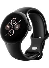 Google Smartwatch "Pixel Watch 2 WiFi", schwarz, Smartwatches