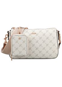 JOOP! JOOP Damen Umhängetasche "cortina 1.0 jasmina shoulderbag shz", weiß, Lederimitat, bedruckt, Taschen, Handtasche Damen Tasche Damen Schultertasche