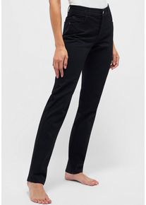 Angels Damen High-waist-Jeans "DOLLY", schwarz, casual, Gr. 34, unifarben, Denim/Jeans, Obermaterial: 78% Baumwolle, 21% Polyester, 1% Elasthan,