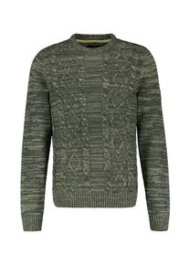 Lerros Herren Strickpullover "Lerros", grün, Gr. XL, 60% Baumwolle, 40% Polyacryl, Pullover