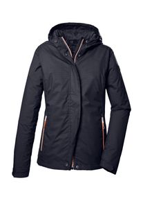 Killtec Damen Outdoorjacke "KOS 68 WMN JCKT", blau, sportlich, Gr. 40, Oberstoff: 100% Polyester (recycelt), Futter: 100% Polyester, Jacken