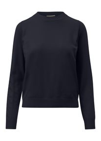 s.Oliver Damen Strickpullover, blau, casual, Gr. 36, unifarben, Obermaterial: 72% Viskose, 28% Polyester, Pullover, mit Stehkragen
