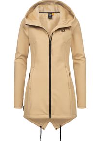Ragwear Damen Sweatjacke "Wingi", grau, sportlich, Gr. XXL, 95% Polyester, 5% Elasthan, Sweatjacken, Sportliche Damen Kapuzenjacke mit kuschelig