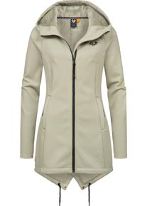 Ragwear Damen Sweatjacke "Wingi", gelb, sportlich, Gr. XS, 95% Polyester, 5% Elasthan, Sweatjacken, Sportliche Damen Kapuzenjacke mit kuschelig