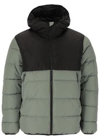 WHISTLER Kinder Outdoorjacke "Sareto", grün, casual, Gr. 176, mehrfarbig, 100% Polyester, Jacken, mit wasserabweisender Membran und warmem Polster