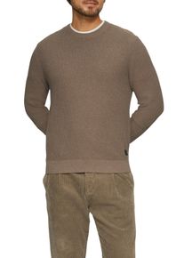 s.Oliver Herren Strickpullover, braun, casual, Gr. XL, unifarben, Strick, Obermaterial: 100% Baumwolle, Pullover, mit Rundhalsausschnitt