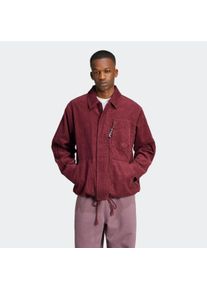 Herren Cordjacke "CHORE COAT", rot, sportlich, Gr. L, adidas originals, Obermaterial: 100% Baumwolle, Jacken