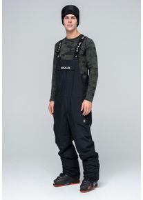 BULA Herren Skihose "LIFTIE", schwarz, sportlich, Gr. L, unifarben, 100% Polyester, Hosen, in wasserdichter Qualität