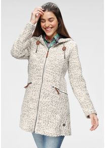 G.I.G.A. by Killtec Damen Strickmantel, weiß, sportlich, Gr. 38, G.I.G.A. DX BY KILLTEC, Strick, Fleece, Obermaterial: 70% Polyester, 30% Baumwolle. Innenseite: 100%