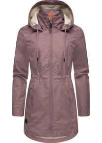 Ragwear Damen Kurzmantel "Dakkota II", lila, modisch, Gr. M, Obermaterial: 100% Polyester, Innenfutter: 100% Polyester, Mäntel, Wasserdichter