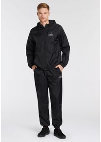 Ellesse Herren Trainingsanzug "ROZINA JACKET AND PANT SET", schwarz, sportlich, Gr. M, Obermaterial: 100% Polyester, Sportanzüge