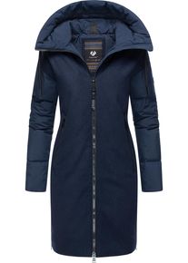 Ragwear Damen Wintermantel "Jumana", blau, modisch, Gr. XS, Obermaterial: 100% Polyester, Futter: 100% Polyester, Wattierung: 100% Polyester, Mäntel,