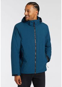 Killtec Herren Outdoorjacke, blau, sportlich, Gr. XL, Obermaterial: 100% Polyester, Jacken