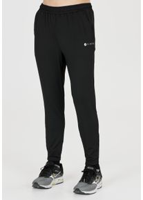 Virtus Herren Sporthose "Marx", schwarz, casual, Gr. S, unifarben, 92% Polyester, 8% Elasthan, Hosen, mit atmungsaktiver Funktion