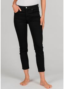 Angels Damen Slim-fit-Jeans "ORNELLA", schwarz, casual, Gr. 48, Denim/Jeans, Obermaterial: 92% Baumwolle, 6% Polyester, 2% Elasthan, Jeans
