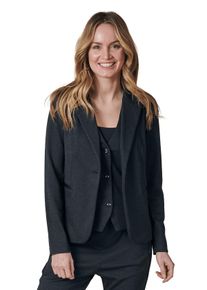 Zhrill Damen Kurzblazer "Salma", schwarz, klassisch, Gr. S, unifarben, Web, Obermaterial: 84% Polyester, 13% Viskose, 3% Elasthan, Blazer, mit Stretch