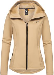 Ragwear Damen Kapuzensweatjacke "Lyshka", grau, sportlich, Gr. S, Sweatware, Material: 95% Polyester, 5% Elasthan, Sweatjacken, Sportliche weiche und
