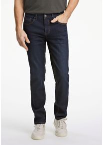 Bison Herren 5-Pocket-Jeans "Bison Jeans", blau, Gr. 36, Oberstoff: 66, 4% Baumwolle, 22, 2% Polyester, 9, 5% Viskose, 1, 9% Elasthan, Jeans