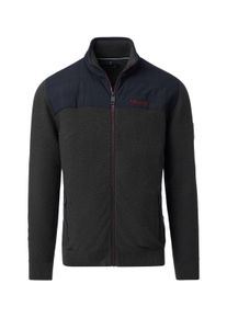 Casamoda Herren Strickjacke "Casamoda Strickjacke uni", blau, Gr. L, 100% Baumwolle, Strickjacken