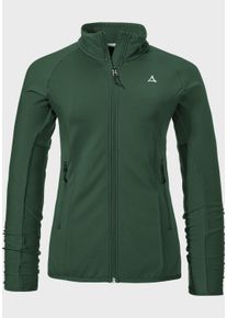 Schöffel SCHÖFFEL Damen Fleecejacke "Hiking Fleece Jk Style Cascata WMS", grün, sportlich, Gr. 38, Oberstoff: 94% Polyester 6% Elasthan, Jacken